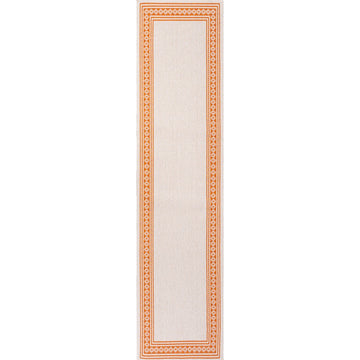Lucia Classic Diamond Border Indoor/outdoor Area Rug